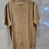 Tshirt blumind brun délavé