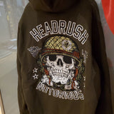 Veste à capuchon headrush vert forêt (H22M-2900-N044)