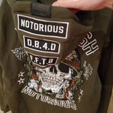 Veste à capuchon headrush vert forêt (H22M-2900-N044)