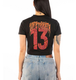 T-Shirt Court Headrush ‘Love 2 Death’ Femme