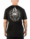 T-Shirt Headrush ‘Head Over Flames’ Homme
