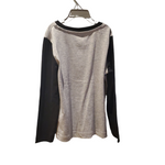 Longsleeve trouble maker gris manche noir