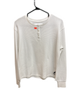 T-shirt kangol blanc avec bouton