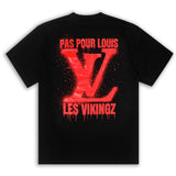 T-Shirt Les Vikingz ‘‘LV Pas Pour Louis’’ rouge