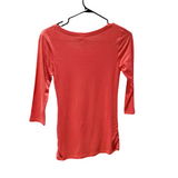 Chandail voici manche 3/4 fushia