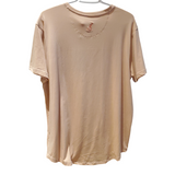 Tshirt kangol peche avec 3 boutons