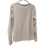 Chandail Manches Longues Kangol gris blanc