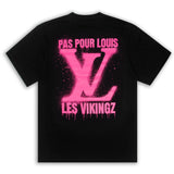 T-Shirt Les Vikingz ‘LV Pas Pour Louis’ - Rose