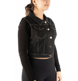 Veste Denim Sans Manches Headrush ‘The Bandit’ Femme