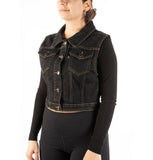 Veste Denim Sans Manches Headrush ‘The Bandit’ Femme
