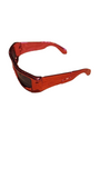 Lunette soleil rouge