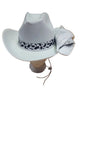 Chapeau cow-boy Carton foulard