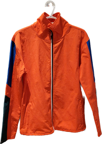 Manteau kangol saumon , vert  & bleu