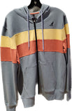 Veste kangol bleu orange et jaune