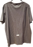 Tshirt kangol gris logo blanc tissus bas du dos