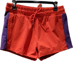 Short kangol rouge et mauve