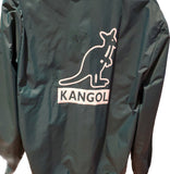Manteau vert kangol ecrit a lavant