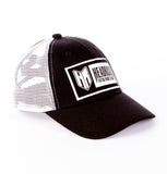 Casquette Headrush Sergé Avec Élastique Croisé blanc noir