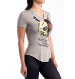 T-Shirt Headrush ‘The Slit Face’ Femme