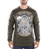 Chandail Manches Longues Headrush ‘The Last Stand’ Homme Khaki