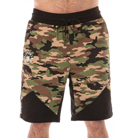 THE BADGED JOGGER SHORT