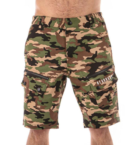 THE 13TH DIV TWILL SHORT CAMO